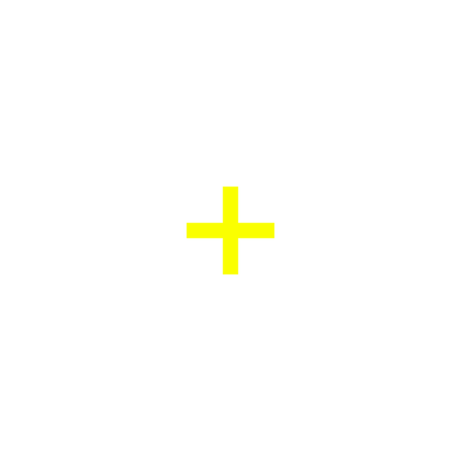 yellow crosshair preview
