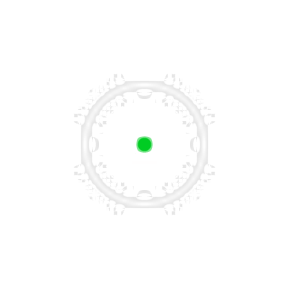 green dot white circle preview